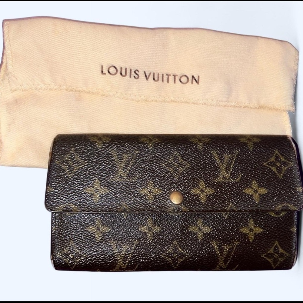 Louis Vuitton Brown Monogram Wallet